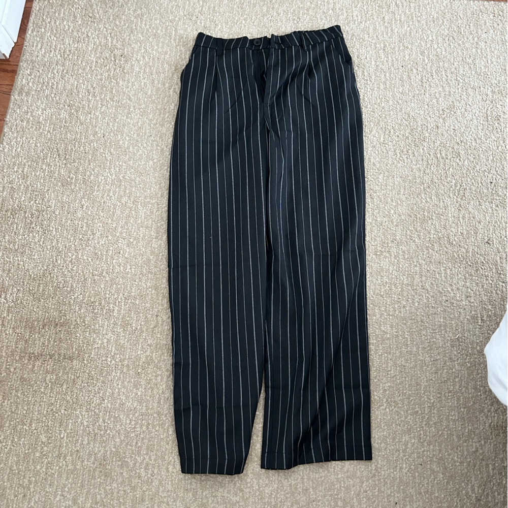 NWT H&m Striped Trousers Size Medium